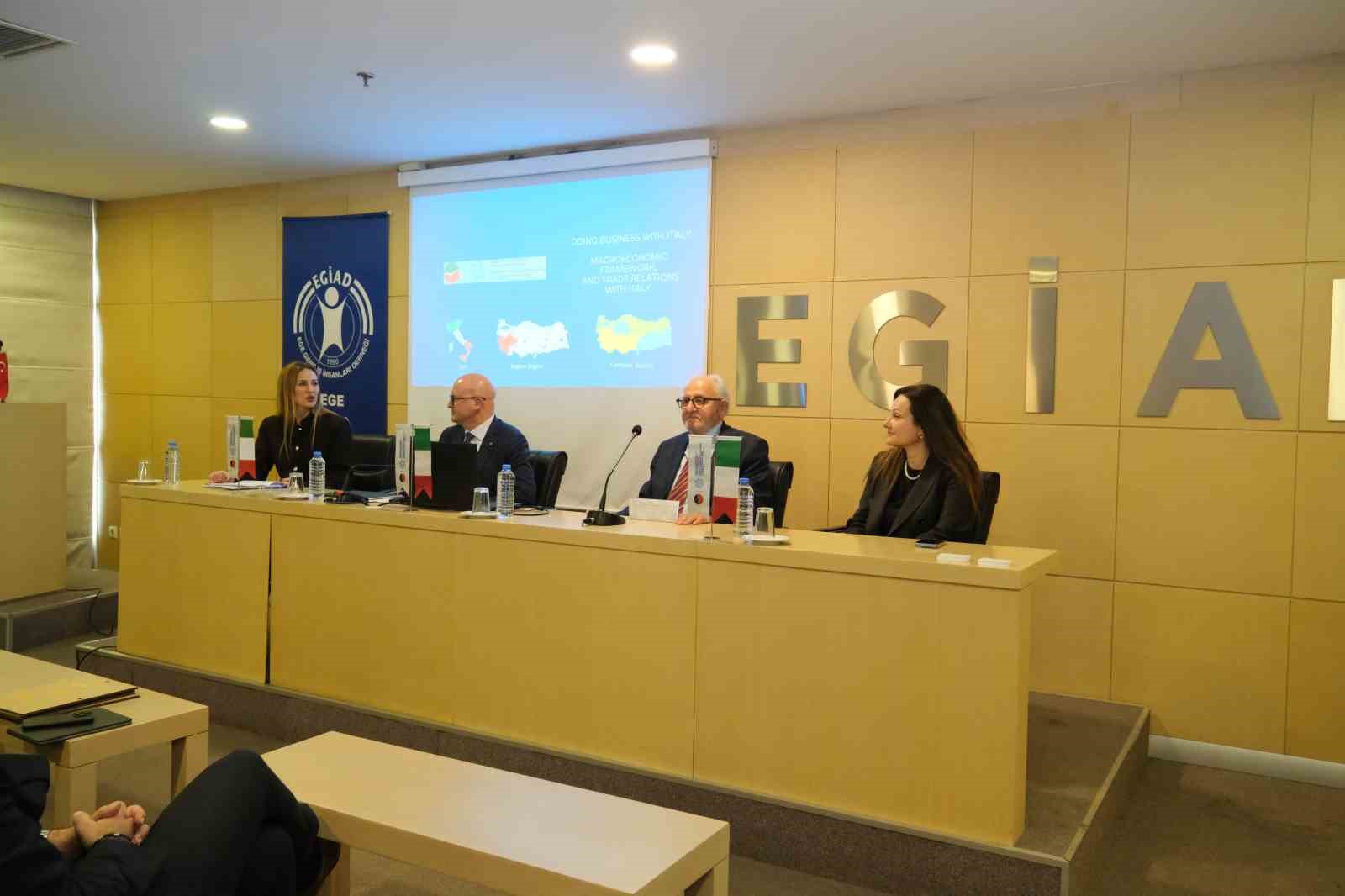 İtalya, EGİAD &uuml;yeleri i&ccedil;in yeni ticaret kapıları a&ccedil;ıyor
