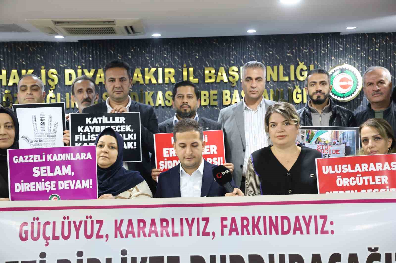 Ak&uuml;z&uuml;m: &rsquo;&rsquo;HAK-İŞ, 50 yıllık onurlu m&uuml;cadelesinin birikimiyle bug&uuml;n de kadına y&ouml;nelik şiddetin karşısında dimdik durmaktadır"
