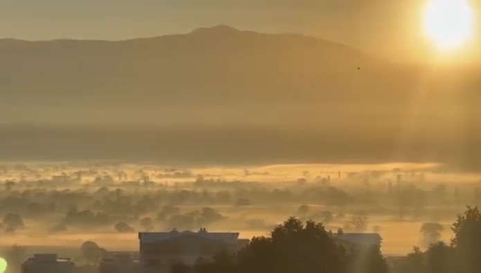 Bursa’da siste kartpostallık görüntüler ortaya çıktı