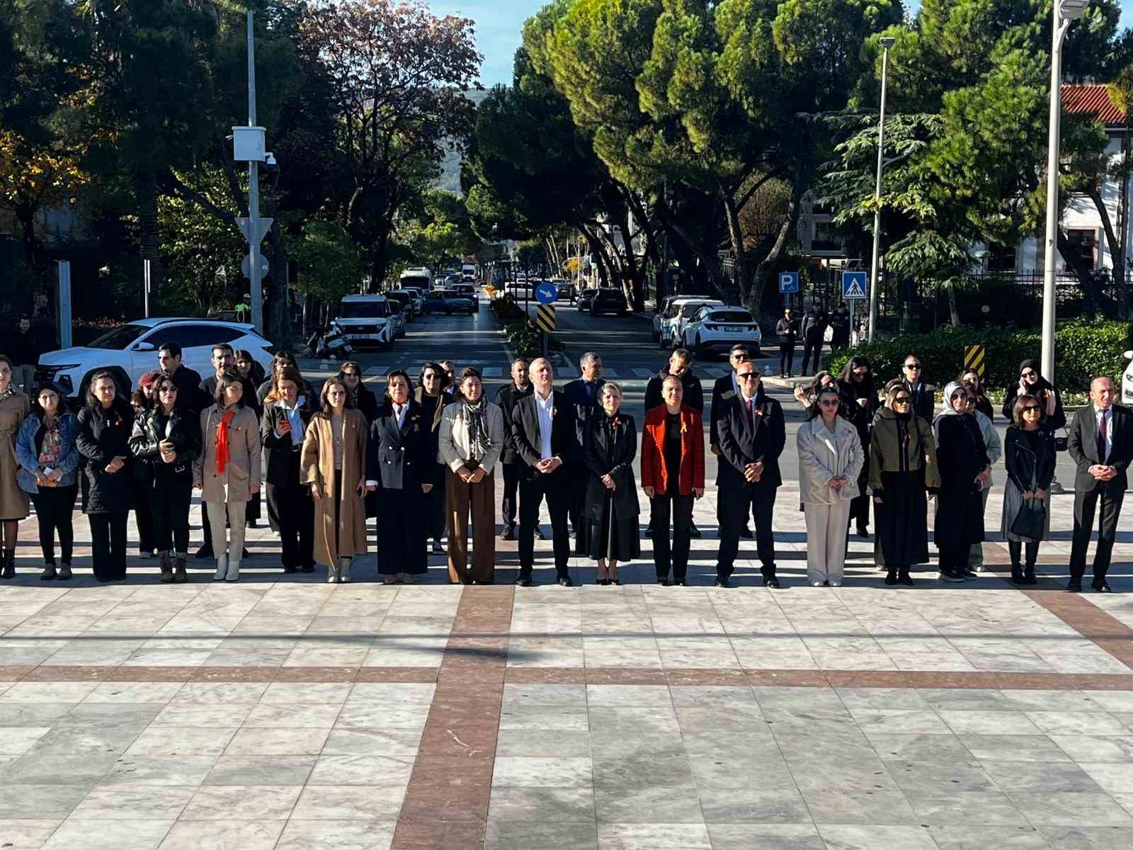 Muğla’da kadına yönelik şiddete ’Dur’ denildi