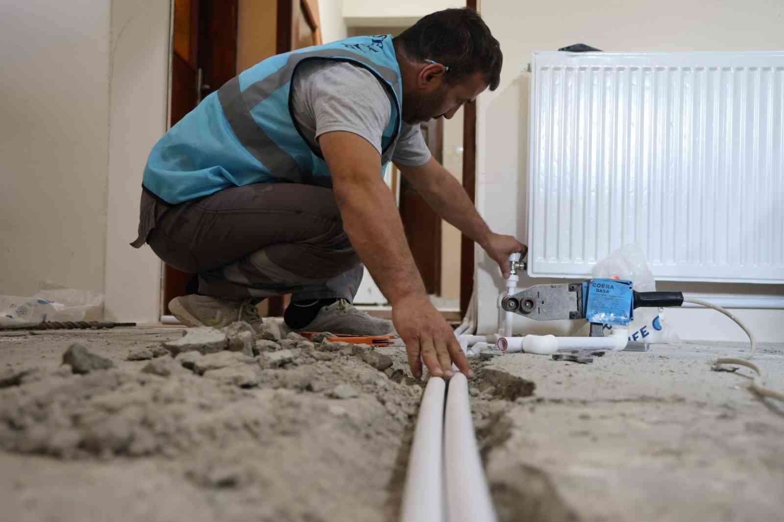 Yaşlı çift doğal gazla tanıştı: "Hayal bile edemiyorduk"
