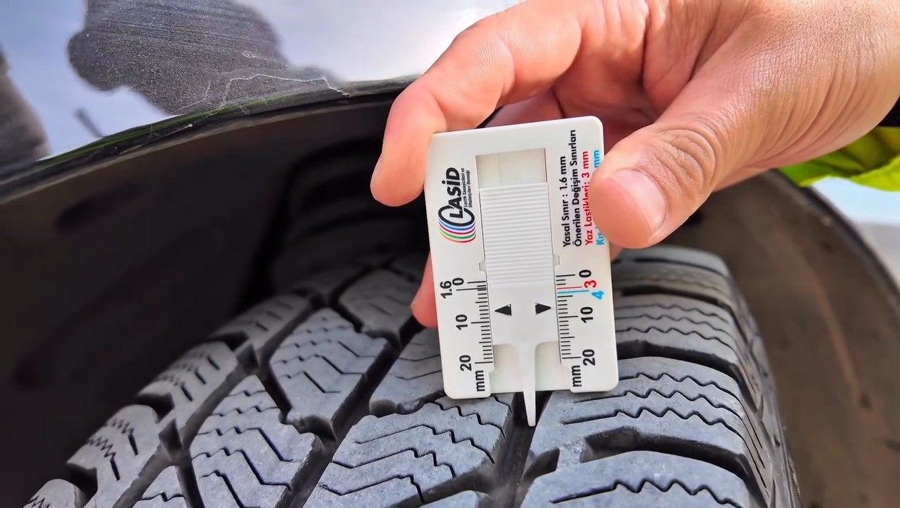 Tekirdağ’da kış lastiği denetimleri