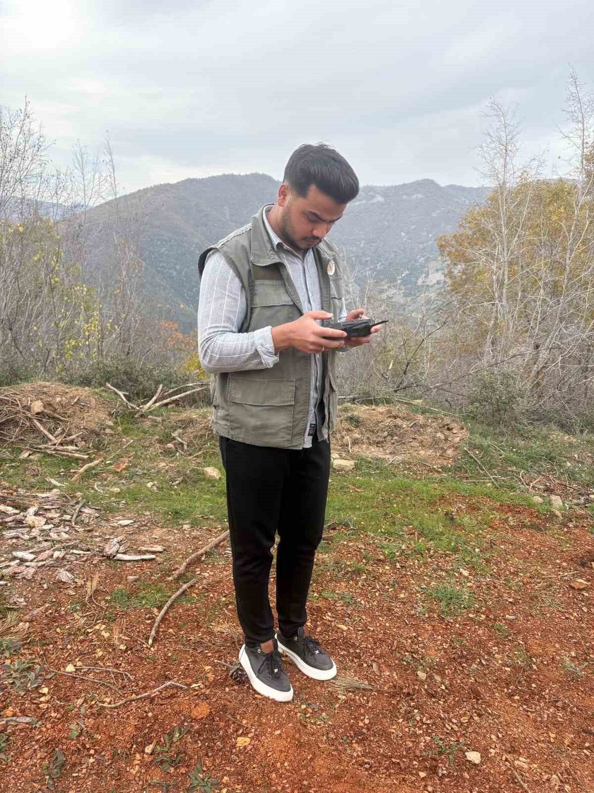 Osmaniye’de kaybolan 15 koyun dron ile bulundu