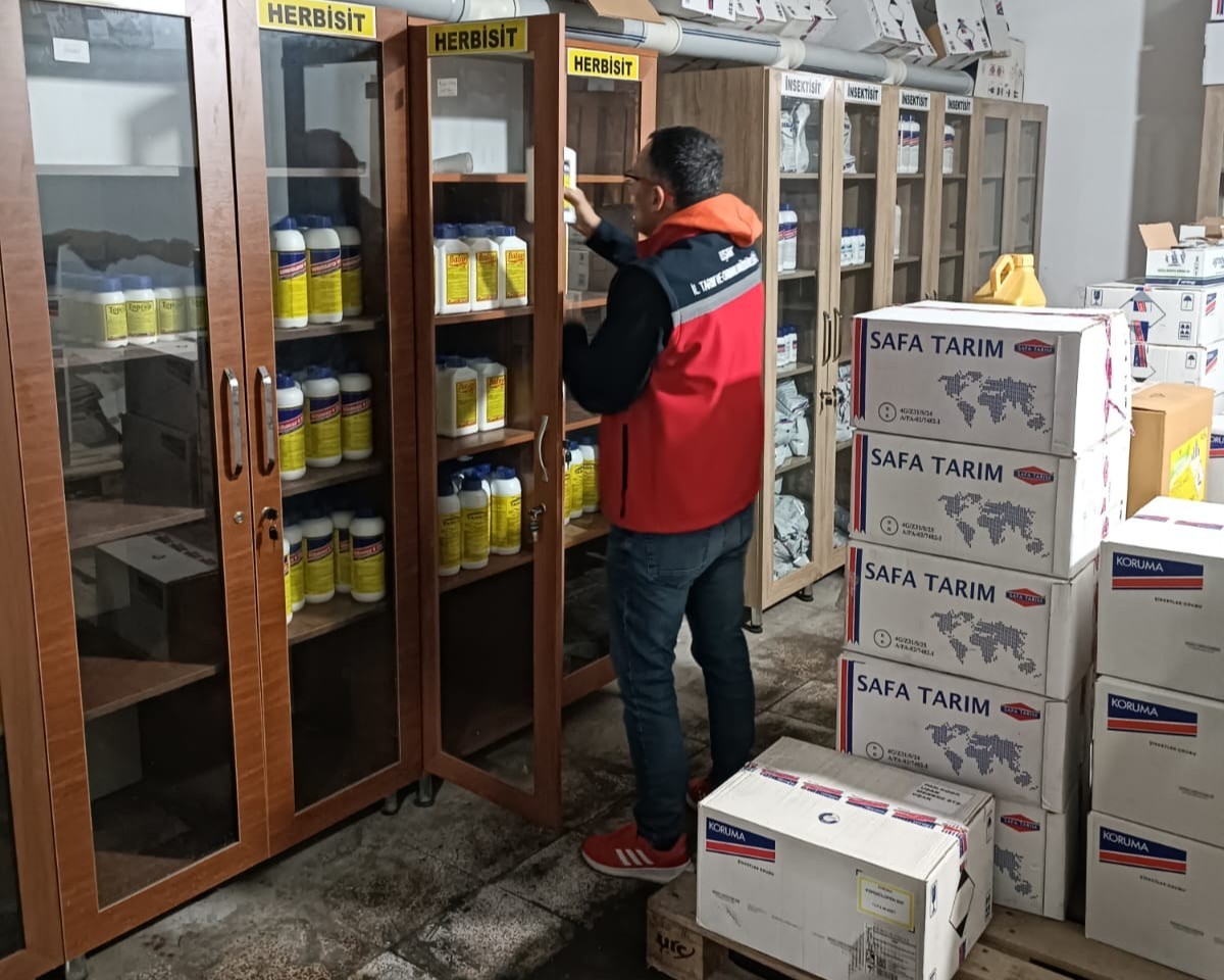 Uşak’ta bitki koruma ürünü denetimleri sürüyor