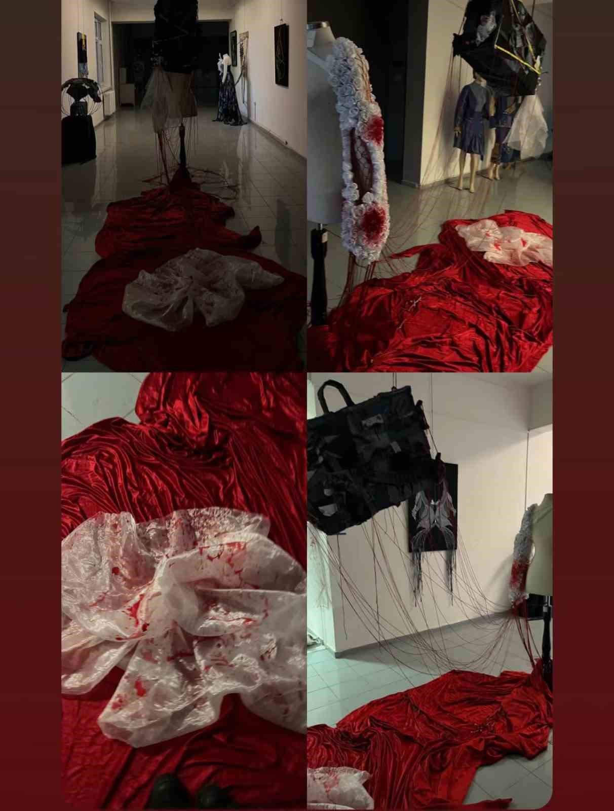 G&uuml;zel Sanatlar Fak&uuml;ltesi&rsquo;nde Kadına y&ouml;nelik şiddete d&ouml;n&uuml;k farkındalık etkinliği
