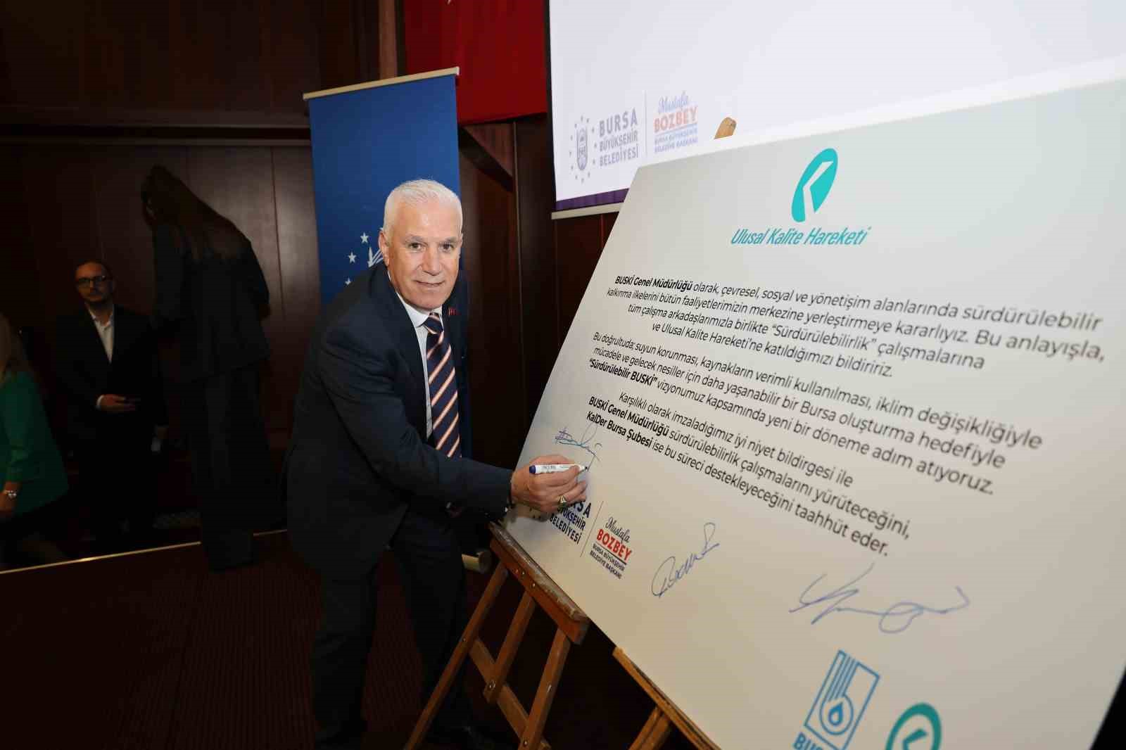 BUSKİ’de kalite yürüyüşü başladı