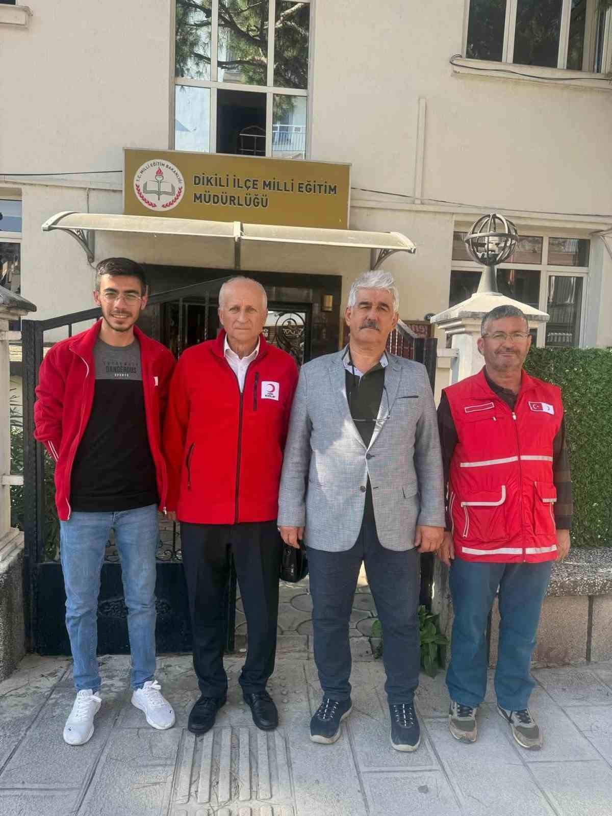 Bergama Kızılay&rsquo;dan Gazze i&ccedil;in anlamlı proje
