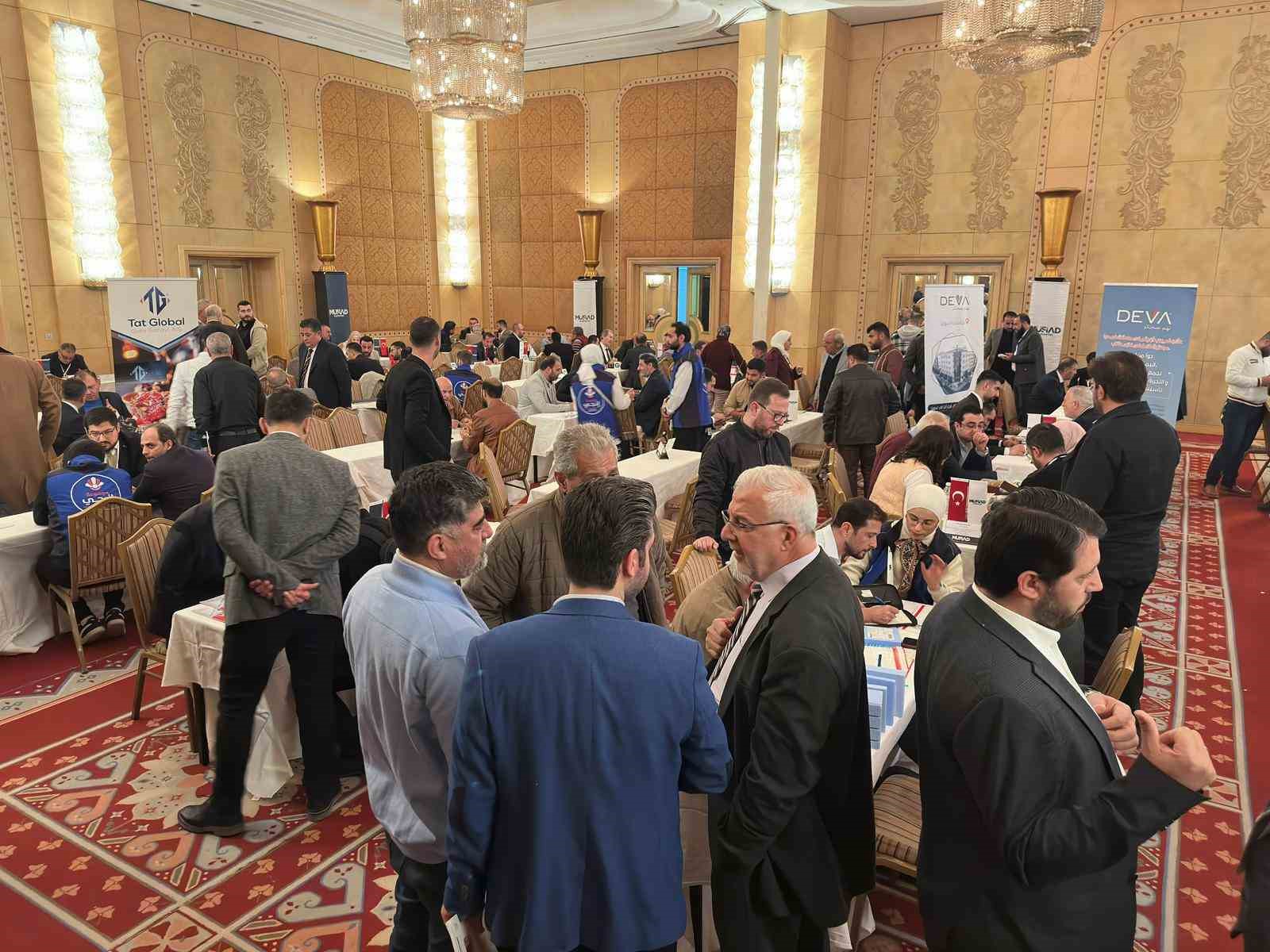 T&uuml;rkiye - Suriye Yatırım ve İş Birliği Programı Halep&rsquo;te 500&rsquo;&uuml; aşkın iş insanının katılımıyla ger&ccedil;ekleştirildi
