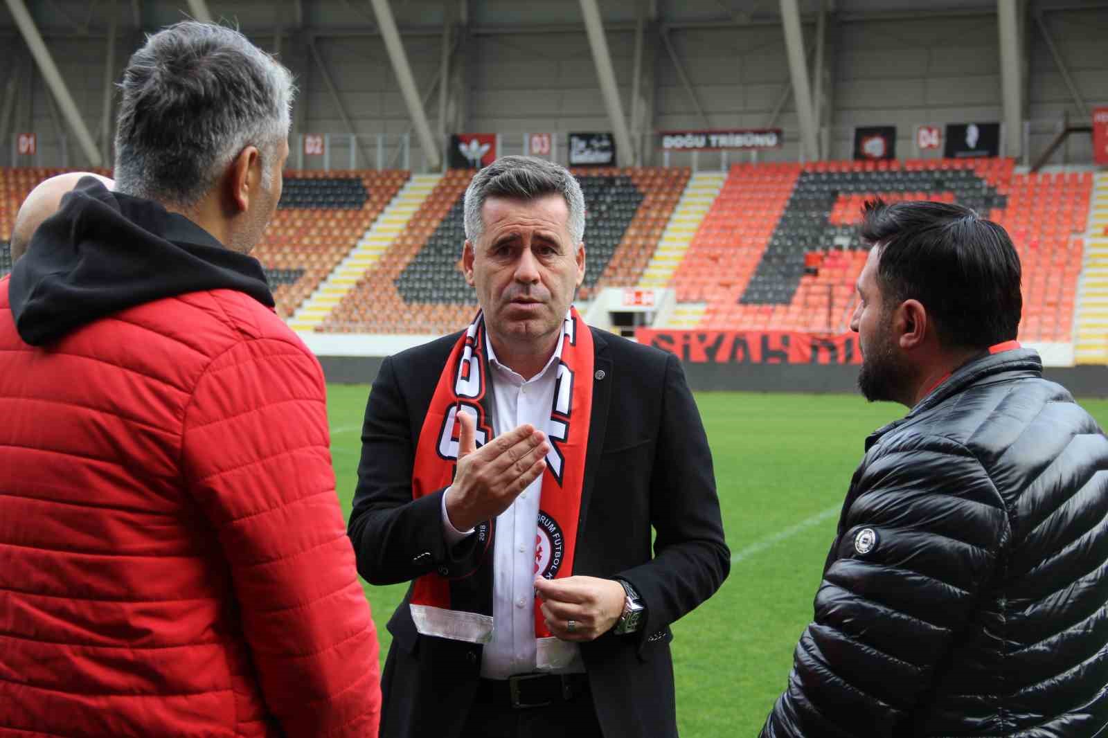 Çorum FK’da Hüseyin Eroğlu dönemi başladı