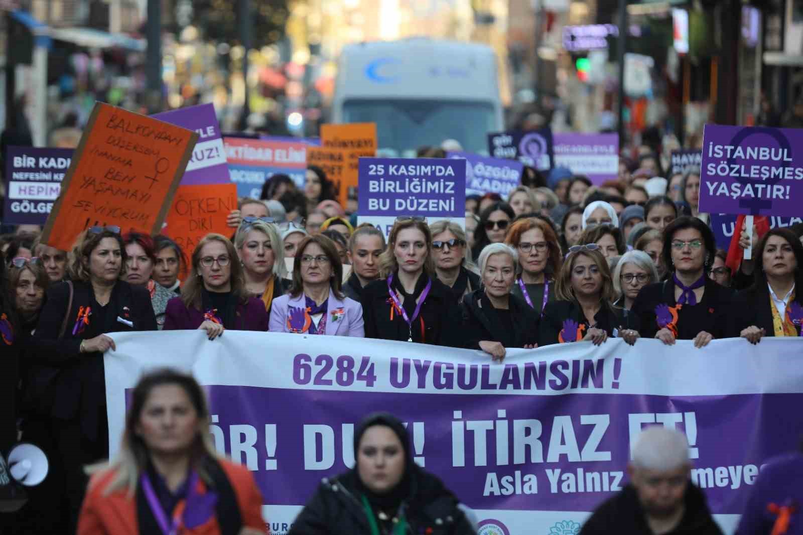 Bursa’da adımlar şiddetsiz dünya için atıldı
