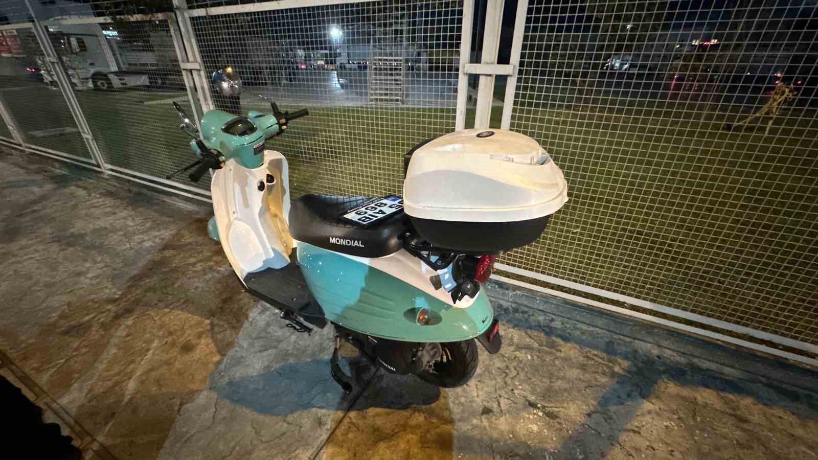 Samsun’da motosiklet devrildi: 1 yaralı