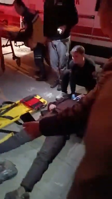Motosikletiyle kaçarken çarptığı bekçiyi yaraladı