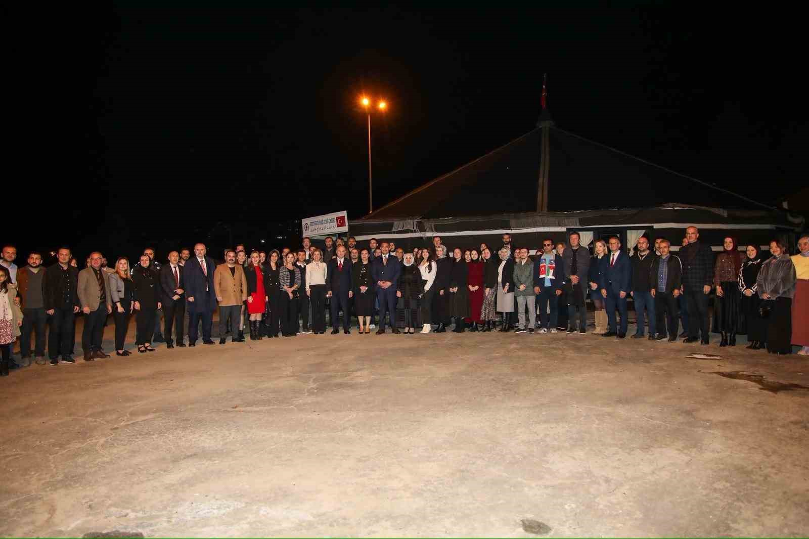 Eğitim camiası düzenlenen programda bir araya geldi