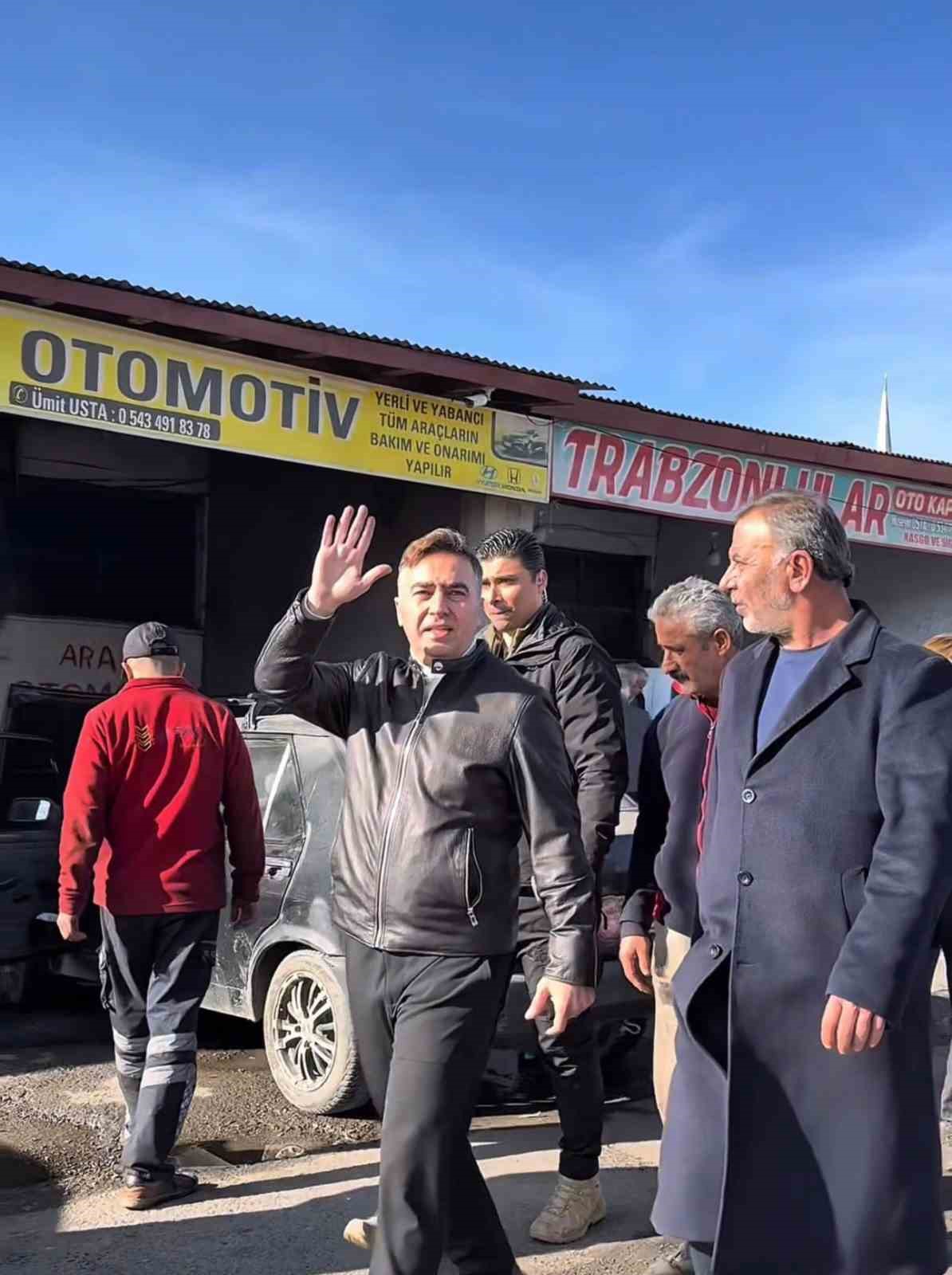 Ağrı Emniyet Müdürü Önder, sanayi esnafını ziyaret etti