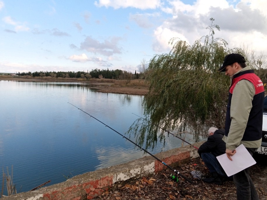 Kırklareli’nde amatör balıkçılar denetlendi