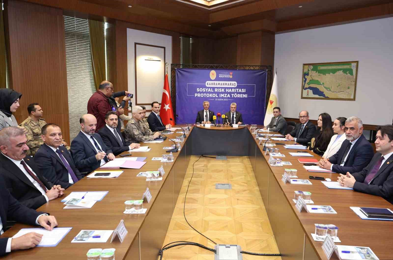 Kahramanmaraş’ın sosyal risk haritası oluşturuluyor