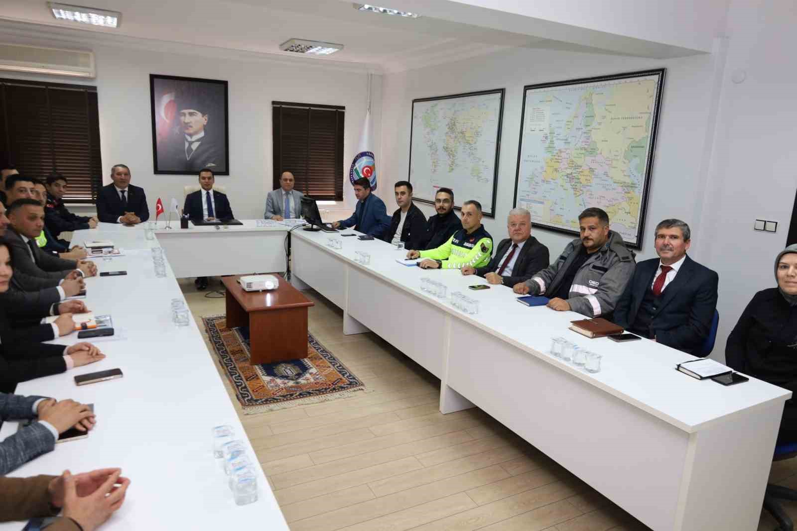 Dinar’da trafik güvenliği için önemli proje