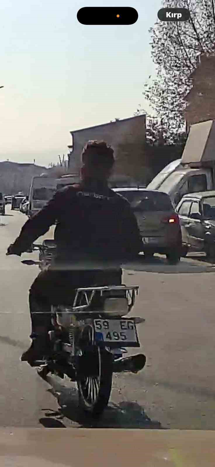 Tokat’ta abart egzozla rahatsızlık veren sürücüye ceza yağdı
