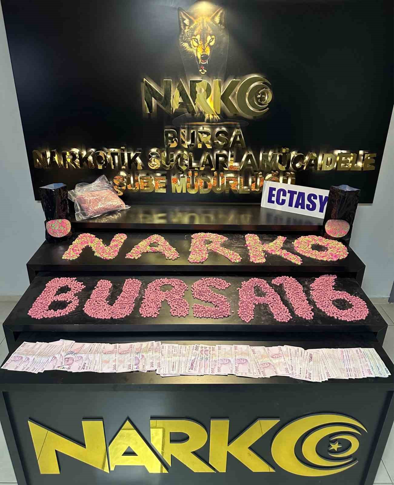 Bursa’da uyuşturucu tacirine operasyon