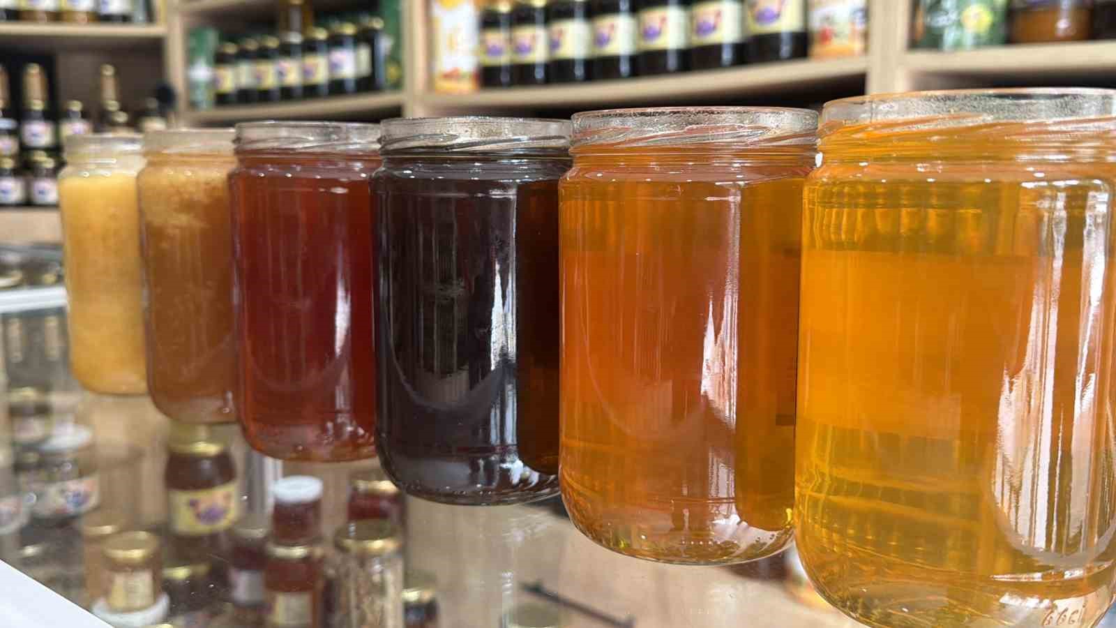 Coğrafi işaretli kestane ve orman gülü balları raflardaki yerini aldı