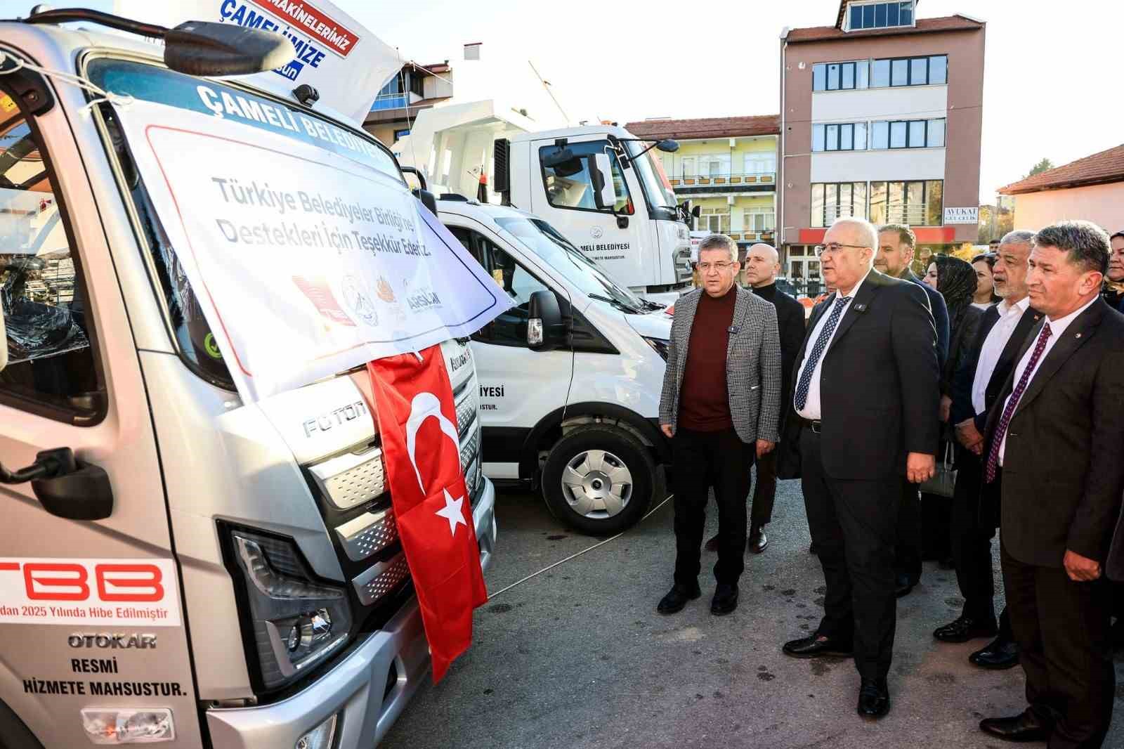 Çameli Belediyesi araç filosunu güçlendiriyor
