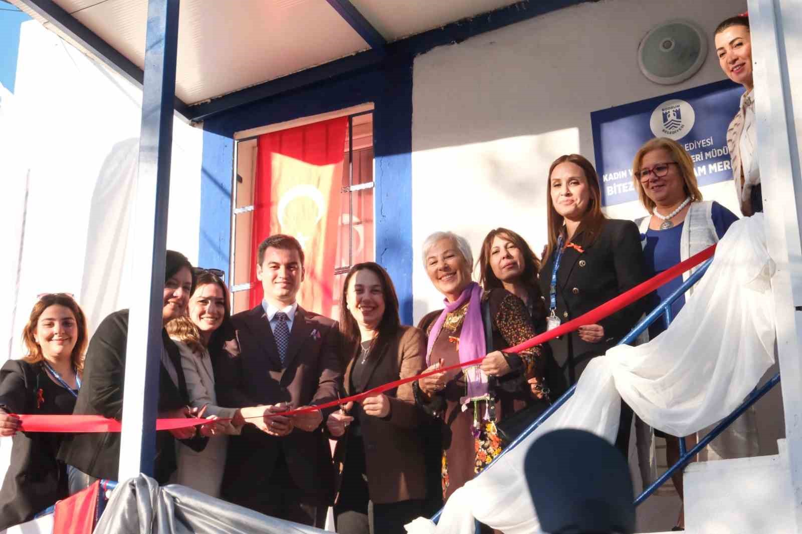 Bitez Kadın Yaşam Merkezi a&ccedil;ıldı
