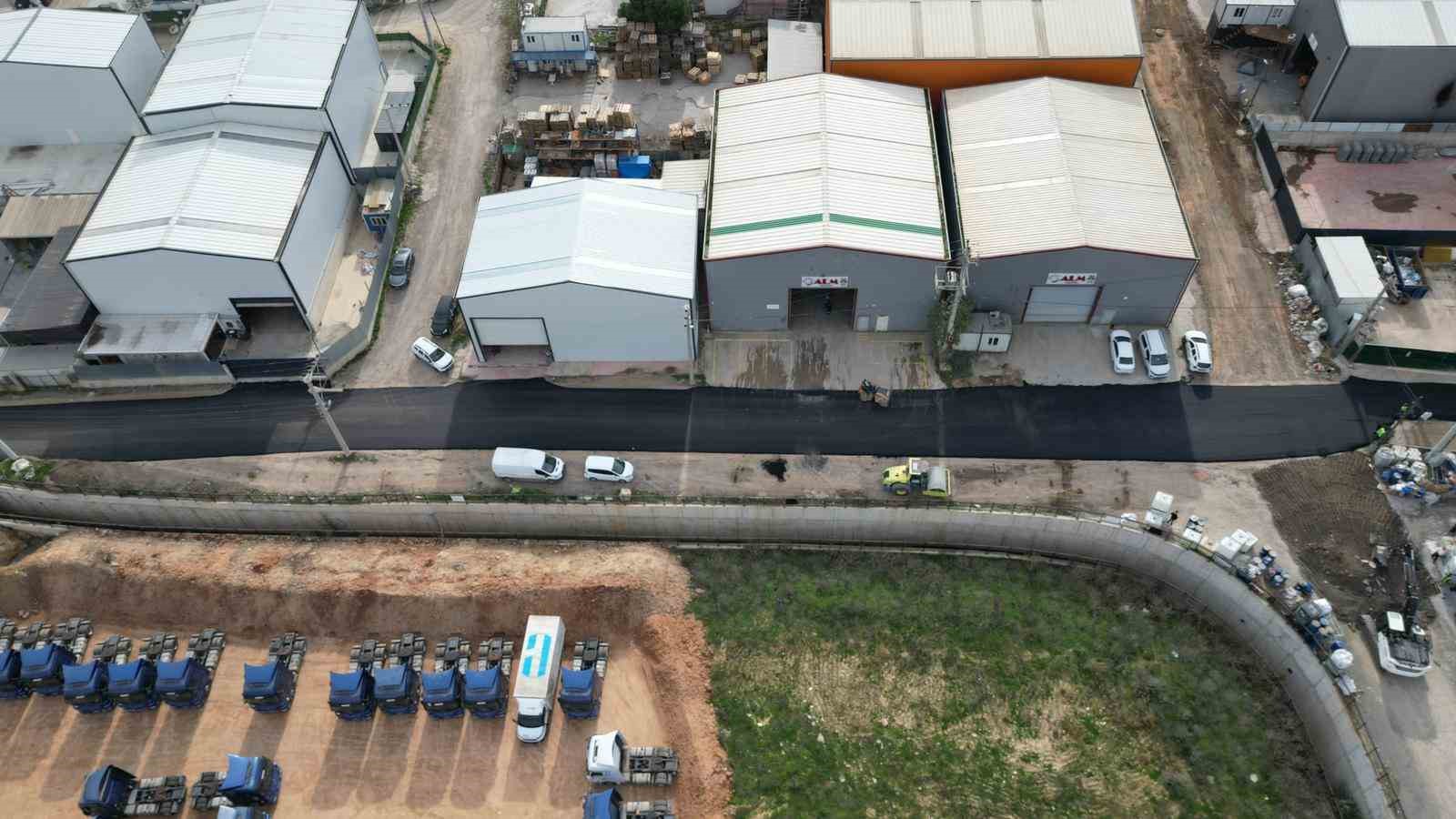 Balçık Mahallesi’nde yollar yenileniyor