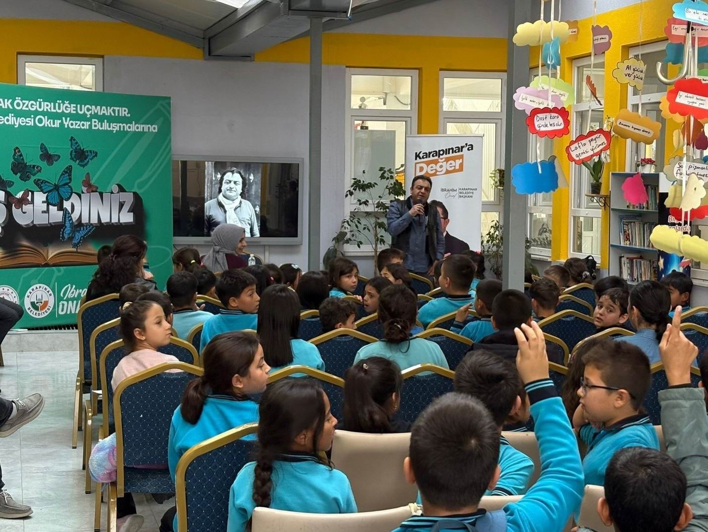 Karapınar’da okur-yazar buluşmaları devam ediyor