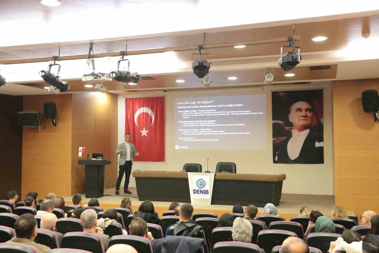 Yapay zeka ve pazarlamadaki dönüşüm Denizli’de konuşuldu
