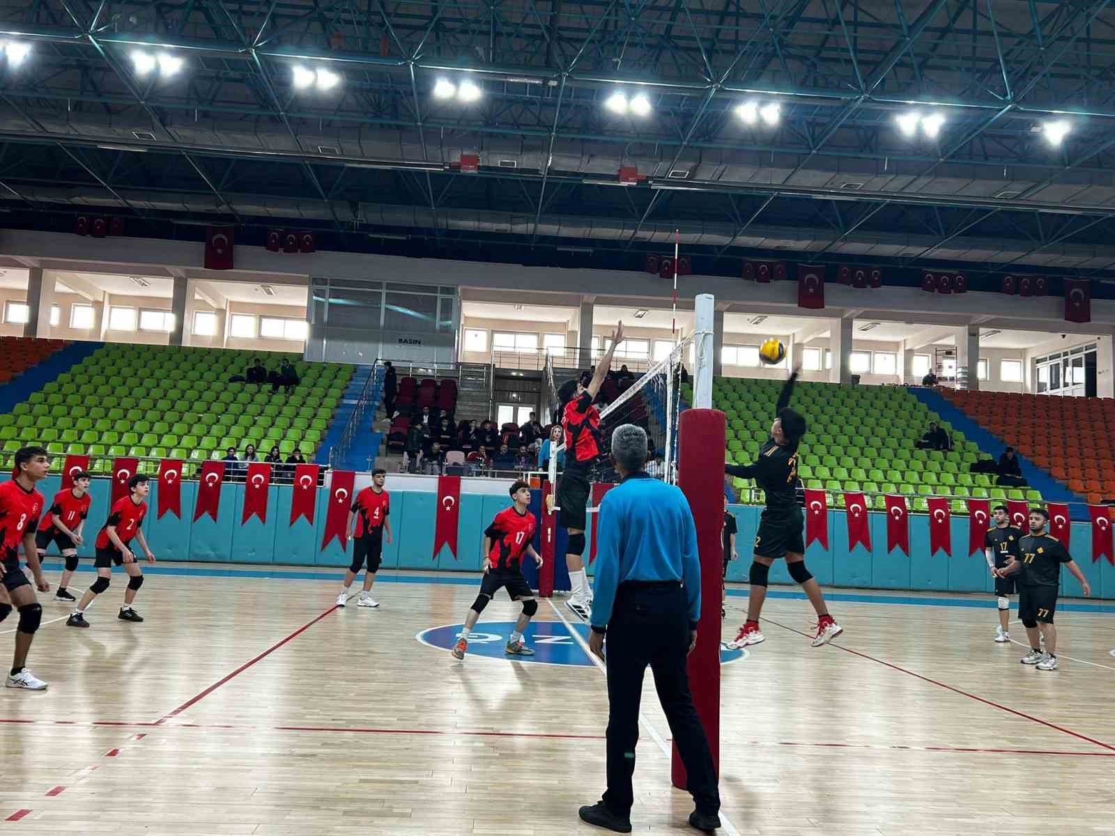 Elazığ’da voleybol müsabakaları tamamlandı
