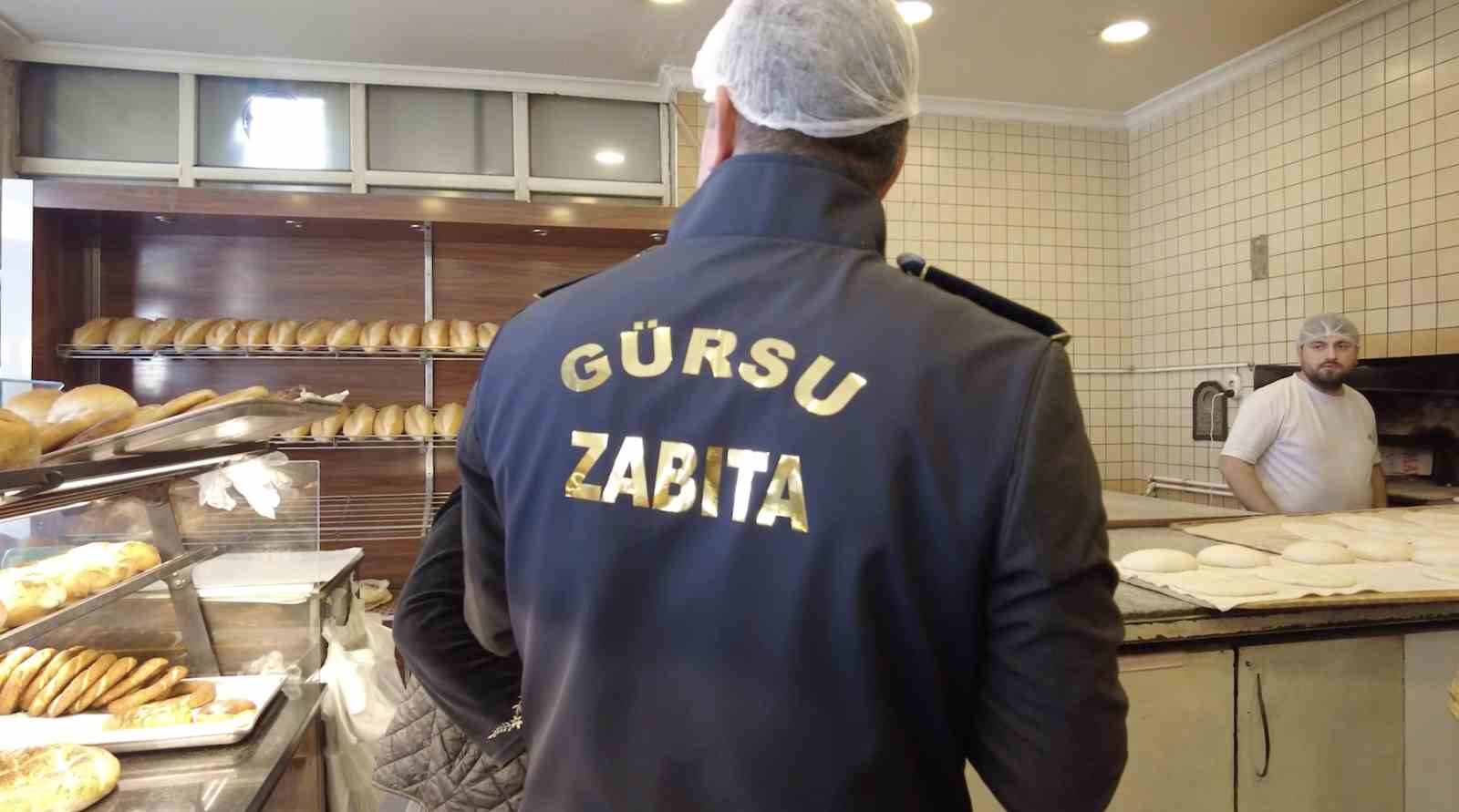 Gürsu zabıta ekipleri, gıda denetimleriyle göz açtırmıyor
