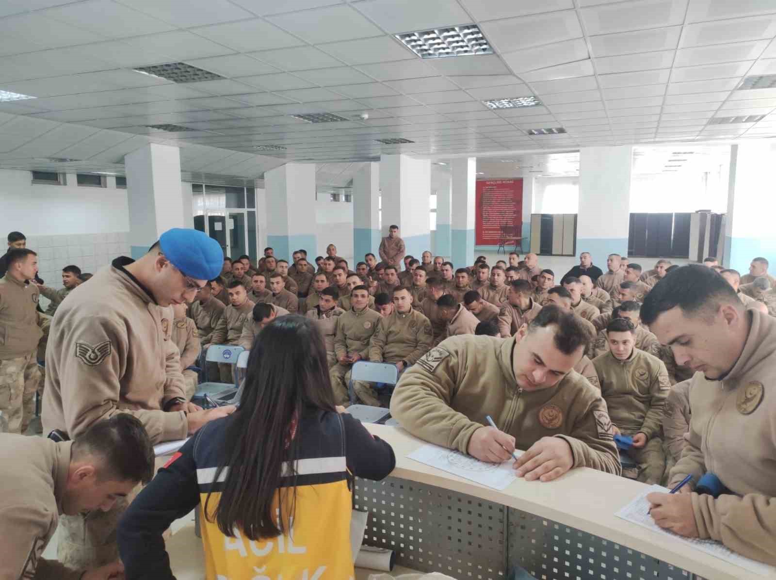 İl Jandarma Komutanlığı personeline organ bağışı eğitimi
