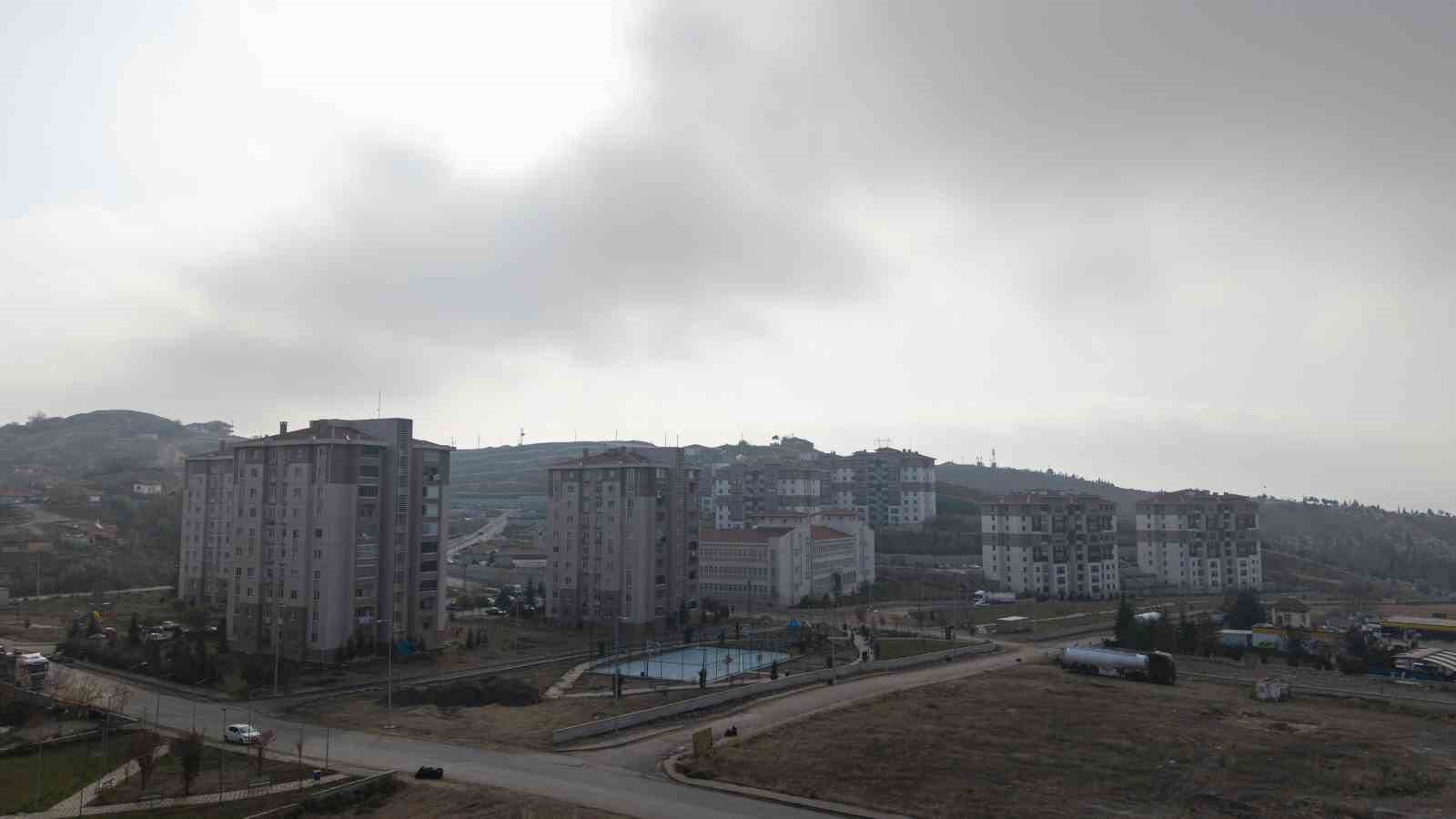 43 ilin geçiş güzergahında "sis denizi" havadan görüntülendi