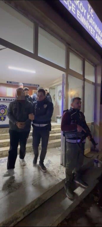 Demirköy’de şok uygulamada 5 şüpheli tutuklandı