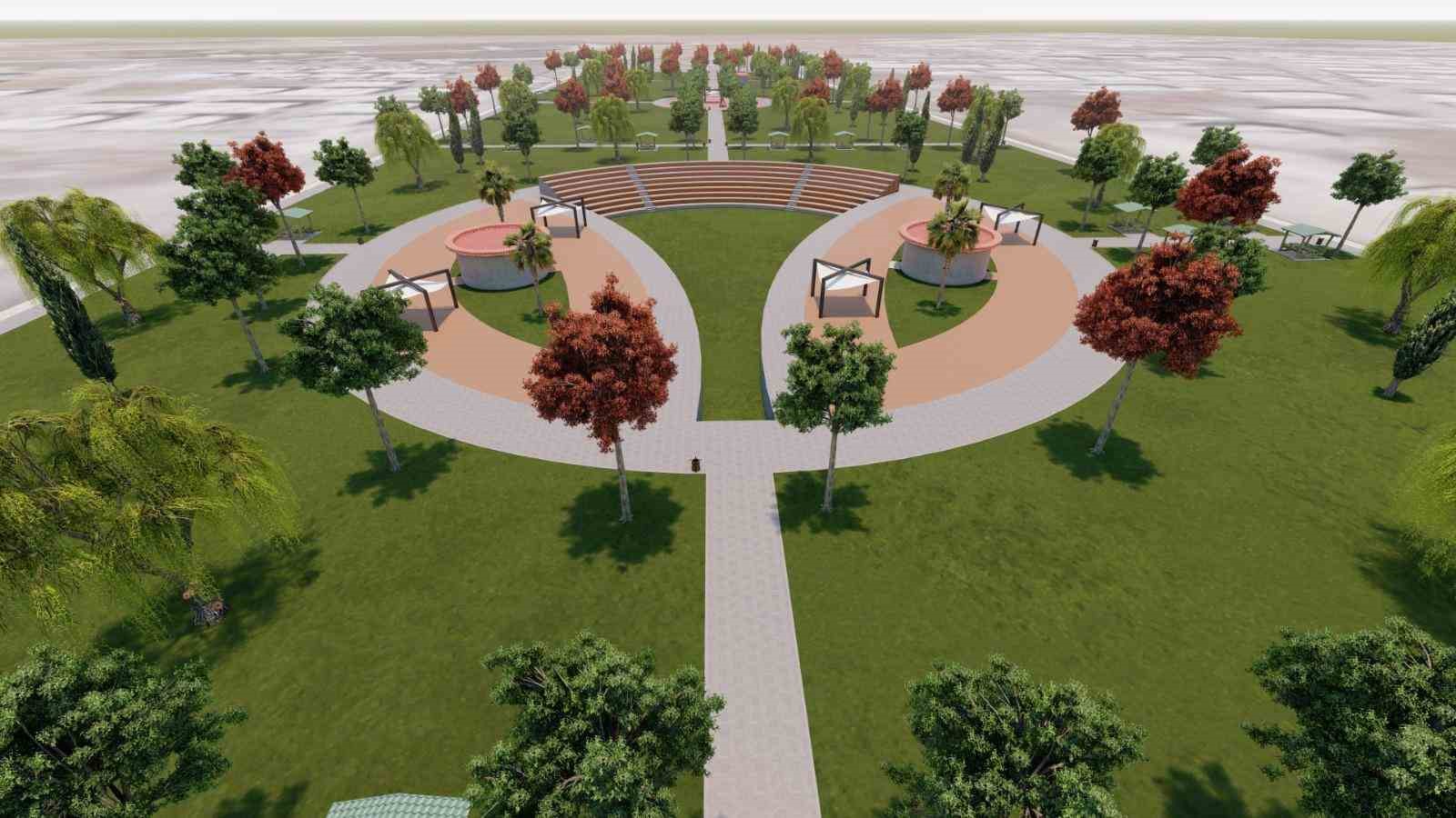 Büyükşehir Belediyesi 50 bin metrekarelik park yapacak