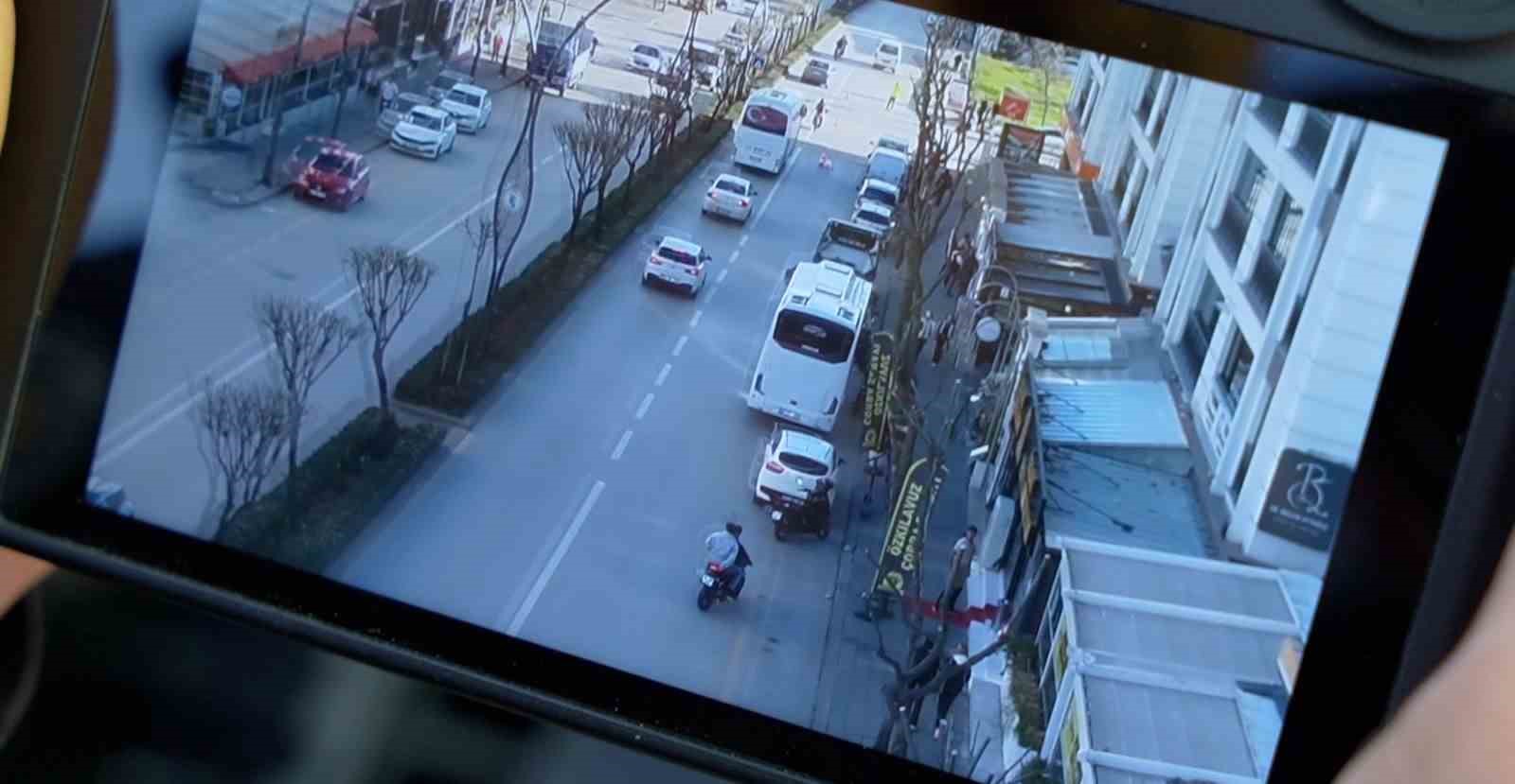 Uygulama noktasından kaçan motosikletli, drondan kaçamadı: 19 bin 527 lira ceza yedi