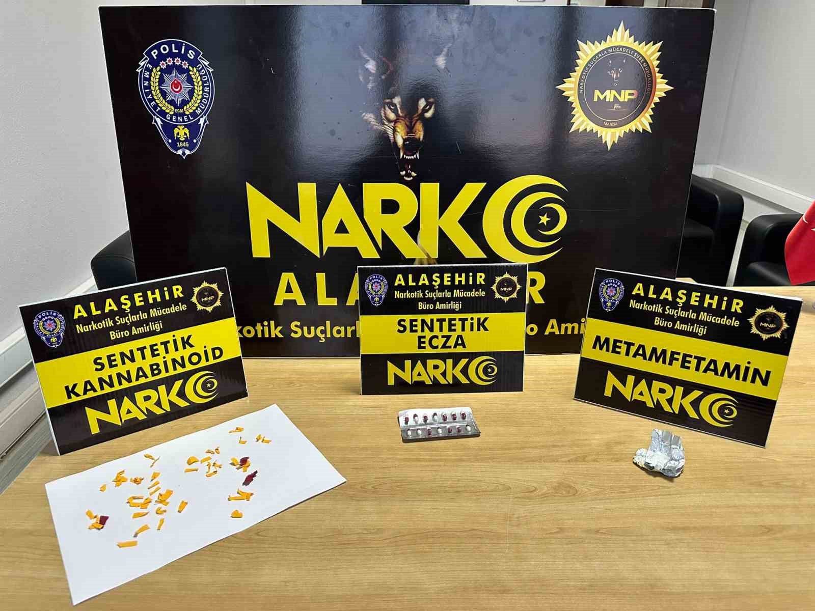 Alaşehir’de uyuşturucu operasyonu: 1 tutuklama