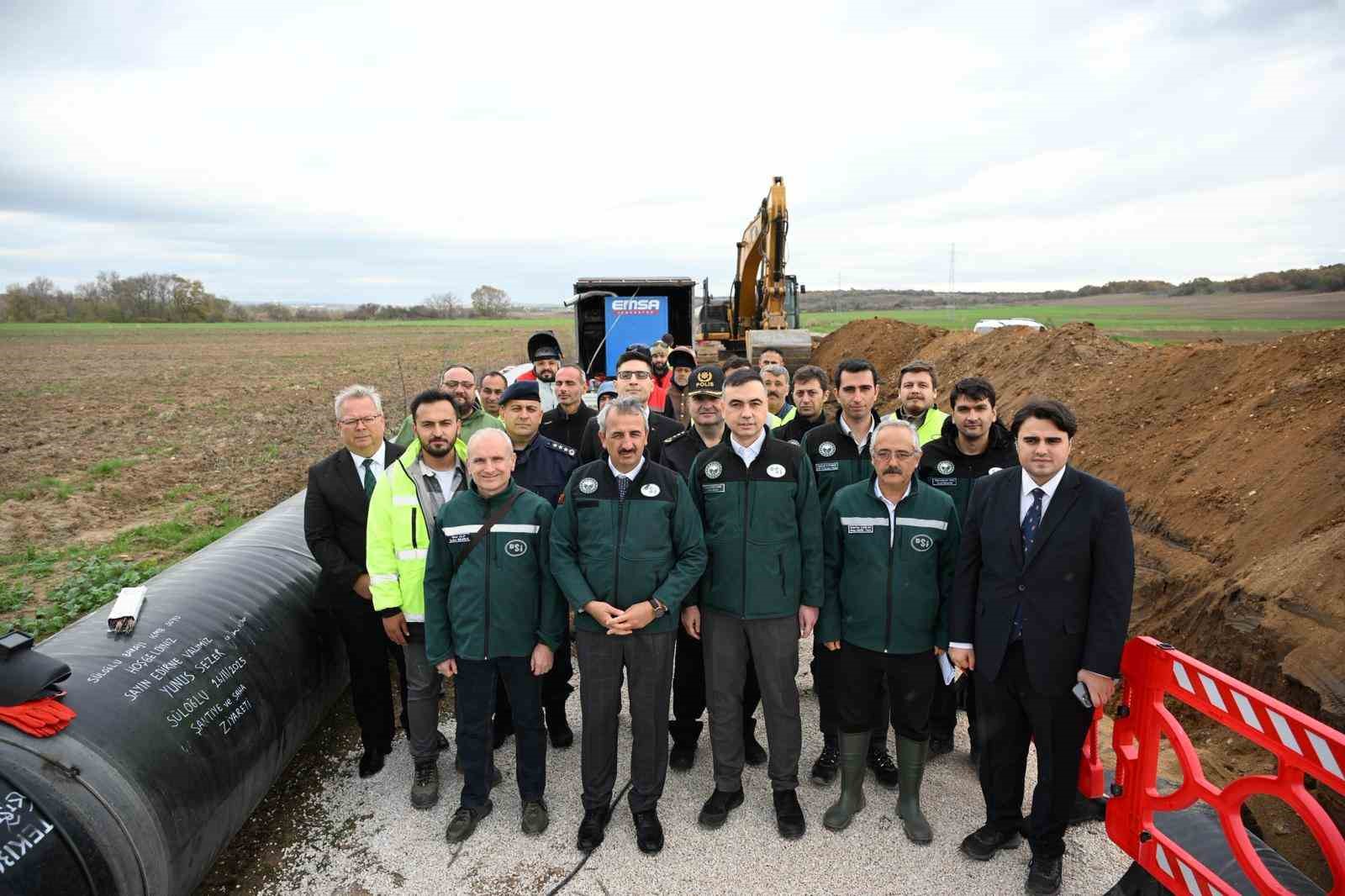 Edirne’ye 8 milyon metreküplük can damarı: Kentin su sorununa devlet müdahalesi
