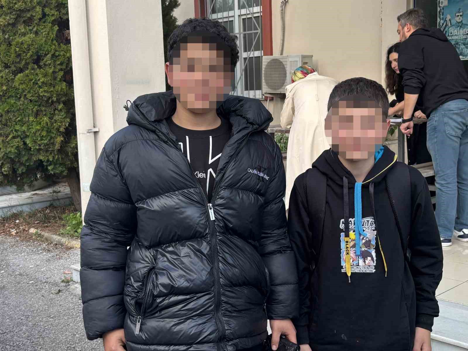 "Okula gidiyorum" deyip ortadan kaybolan iki kafadar polisi alarma geçirdi: "Biraz kaçalım dedik"