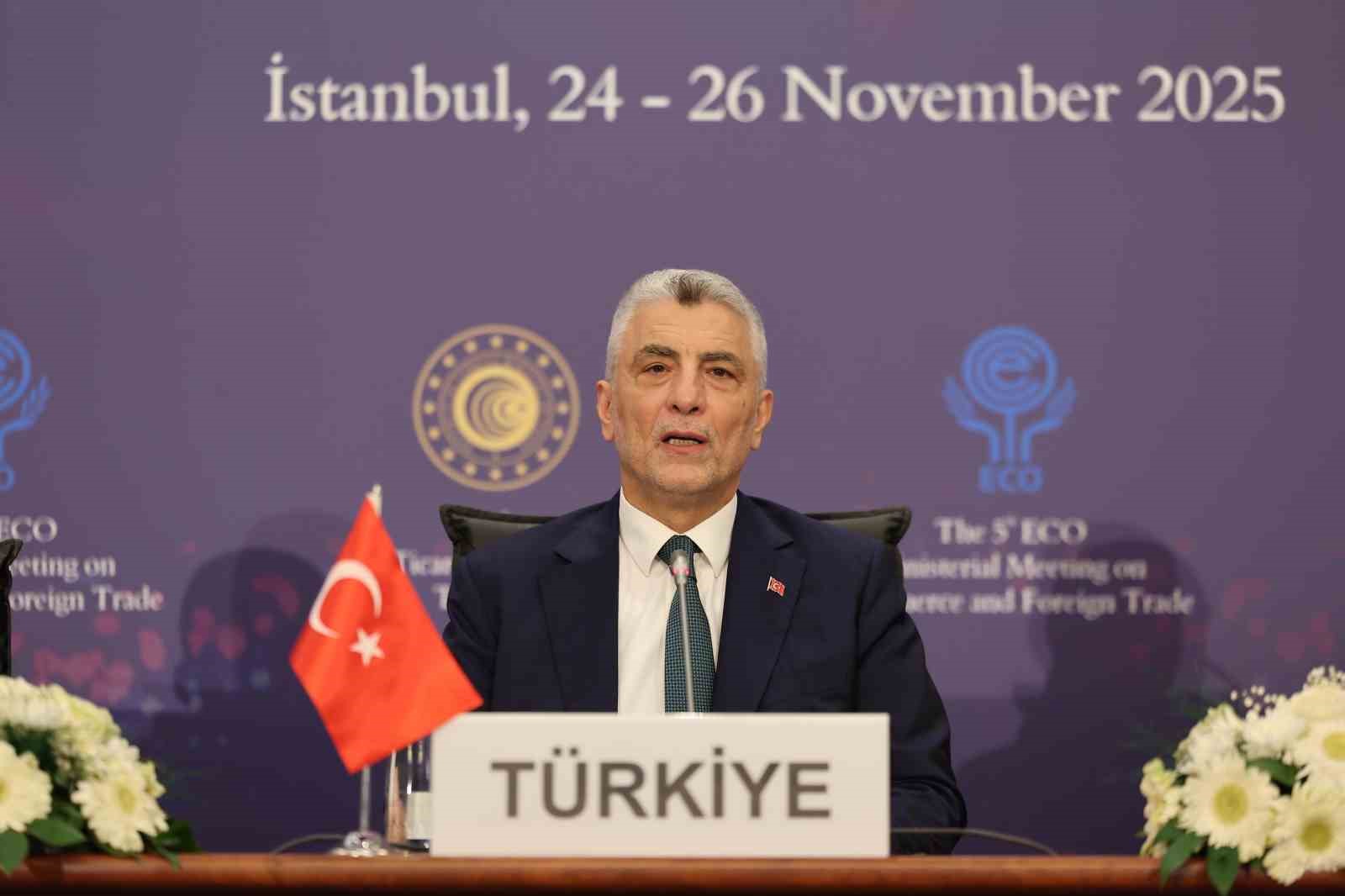 Bakan Bolat duyurdu: "Ticaret anlaşması ECOTA’nın güncelleme süreci başladı"