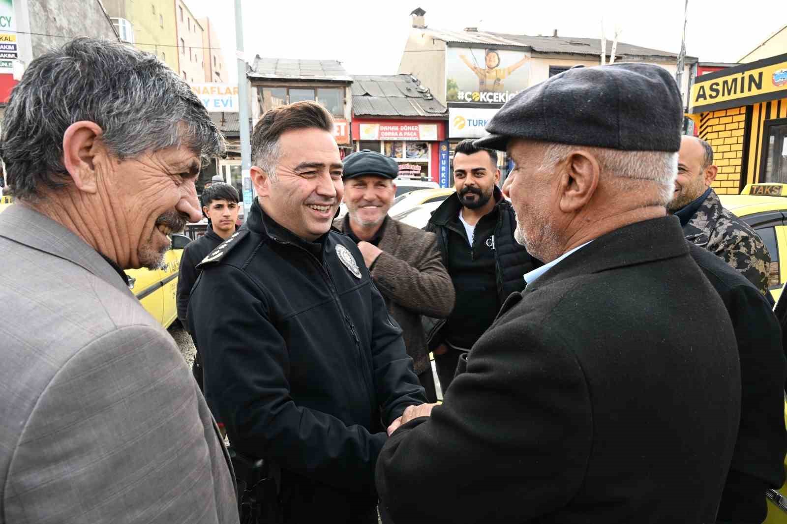 Emniyet Müdürü Önder, esnafın sorunlarını sahada değerlendirdi