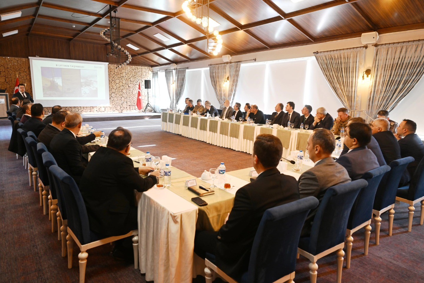 Paland&ouml;ken kışa hazır
