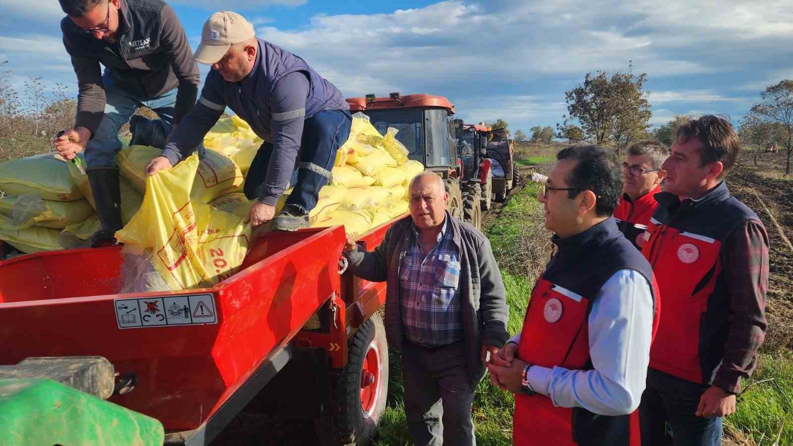 Biga’da proje çerçevesinde 2 yılda 845 dekar mera alanı ıslah edildi