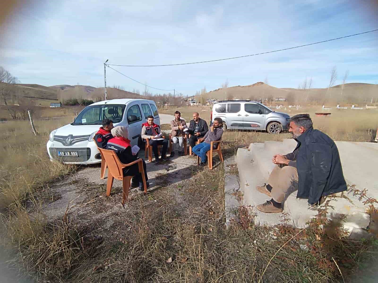 Bayburt’ta "Köylerde Buluşuyoruz, Tarımı Konuşuyoruz" Projesi devam ediyor