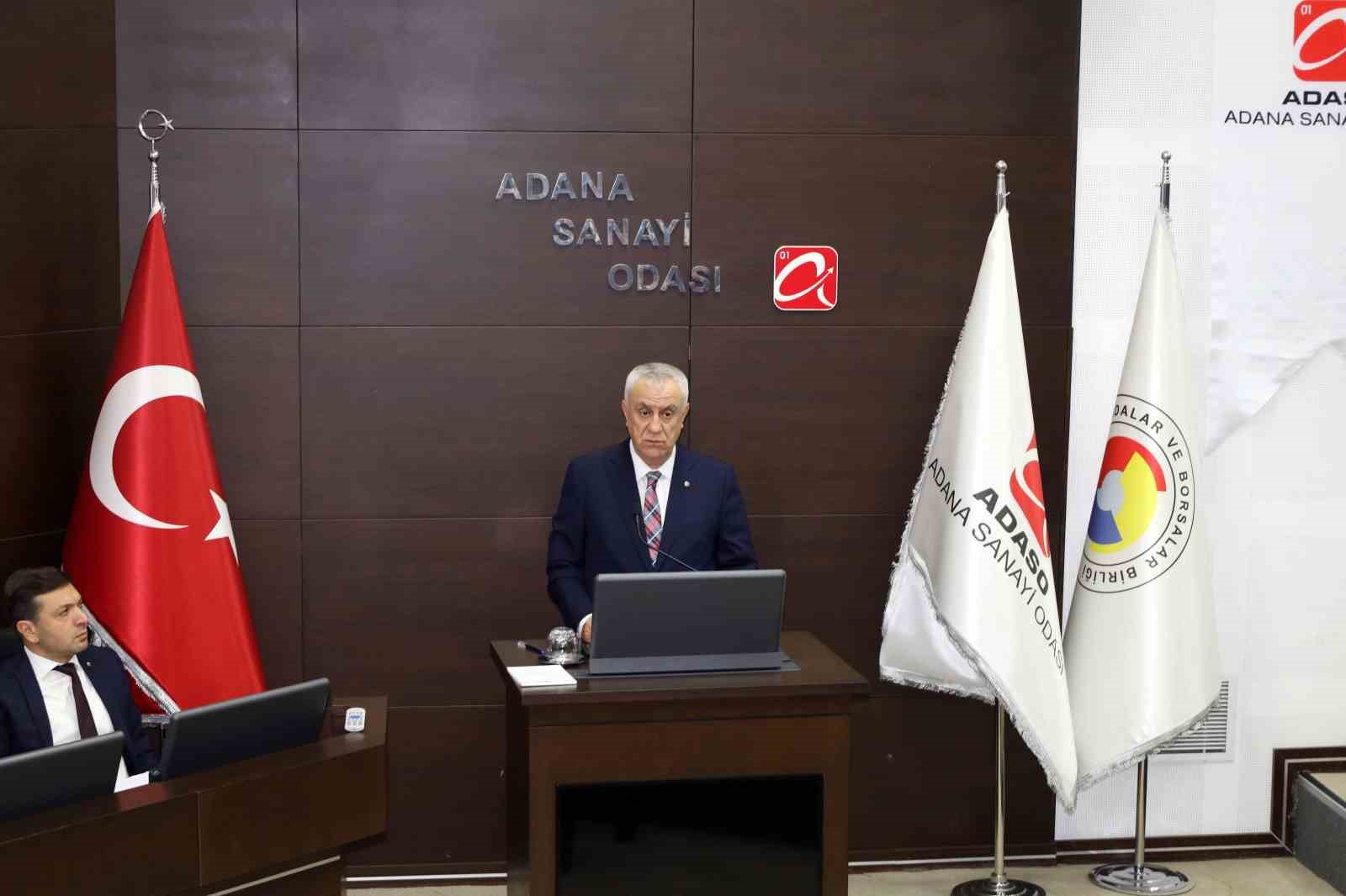 Adana Sanayi Odası&rsquo;ndan sanayi kuruşlarına &ouml;d&uuml;l
