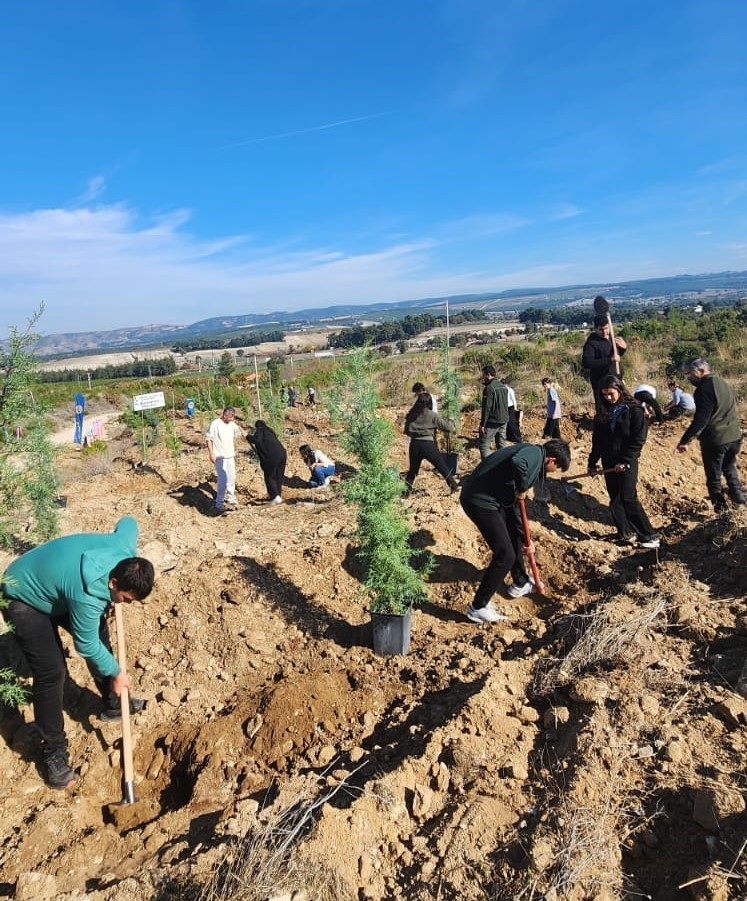 Buldan Müftülüğü tarafından hatıra ormanı oluşturuldu
