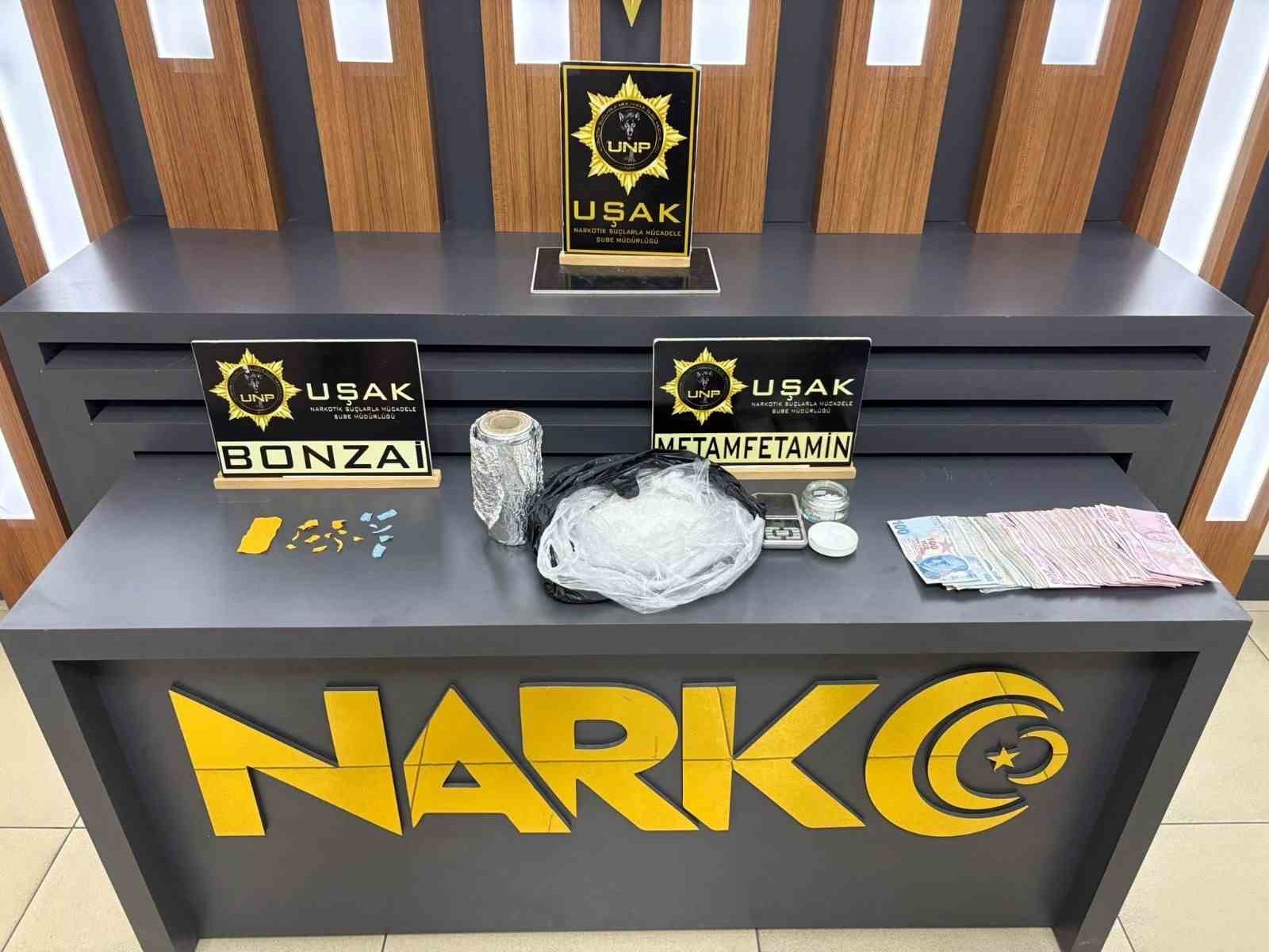 Uşak’ta uyuşturucu operasyonu: 5 kişi tutuklama