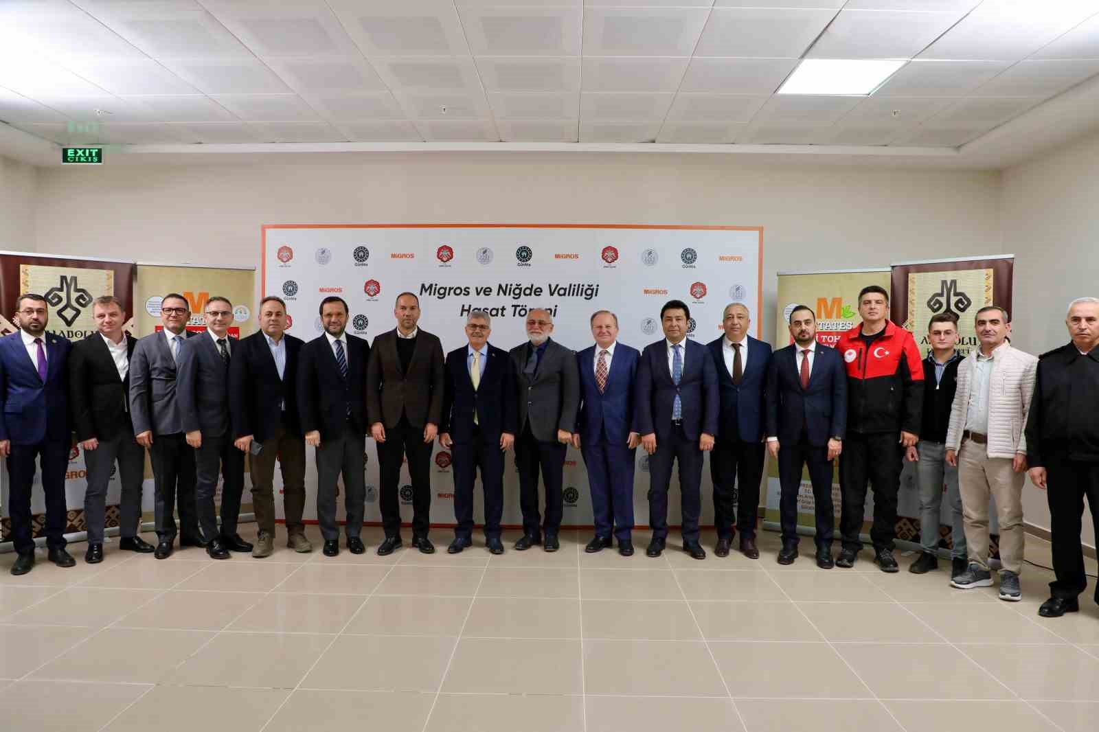 Niğde’nin yerli patates ve barbunyası Migros raflarına taşınıyor