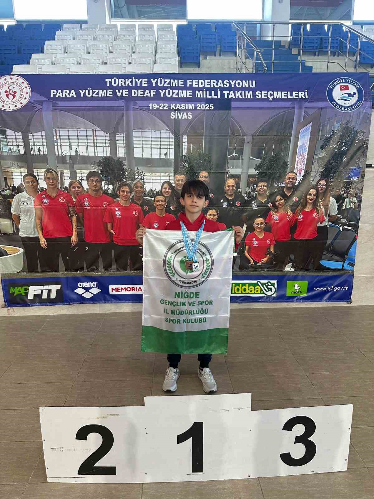 Niğdeli sporcu Ahmed Yasin Yıldız’dan milli takım seçmelerinde önemli başarı