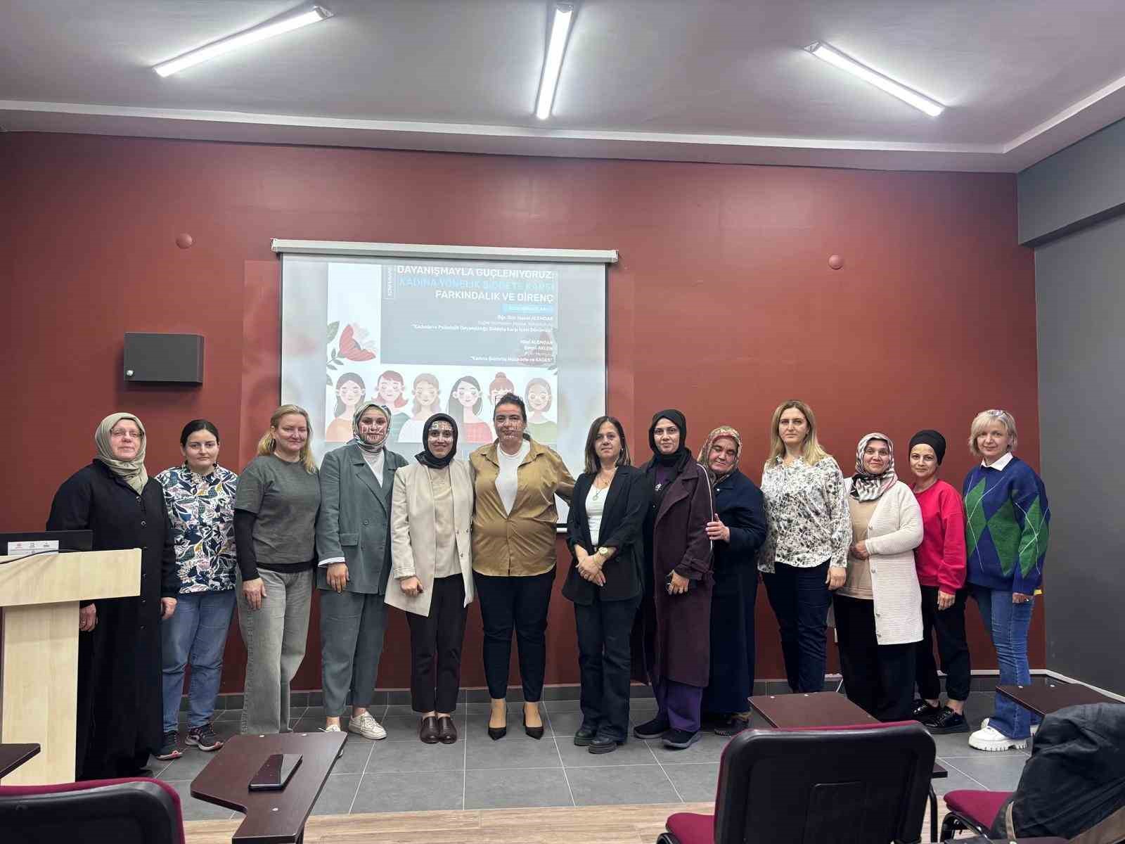 Kadına yönelik şiddete karşı farkındalık ve direnç